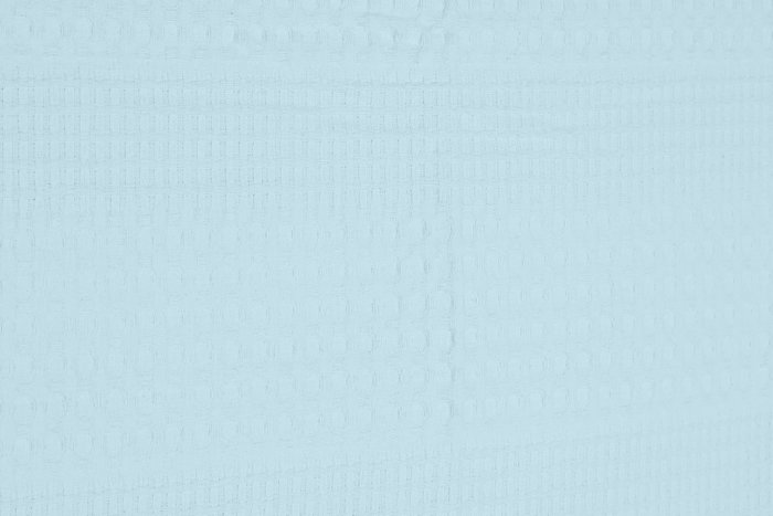 L'essentiel linge de maison Sábana doble de piqué Azul claro